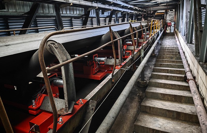 Matrix electronic belt weigher