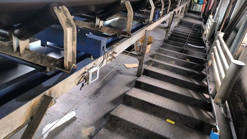 Coal washery explosion-proof belt weigher