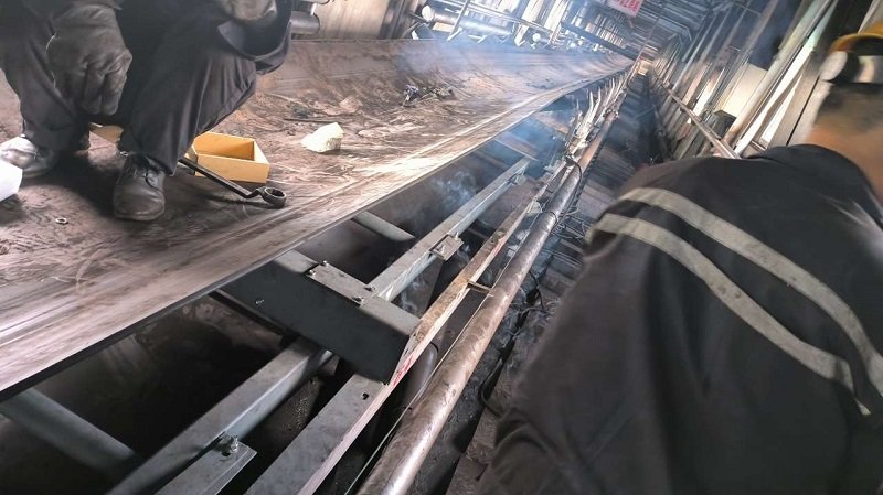 Coal washery explosion-proof belt weigher