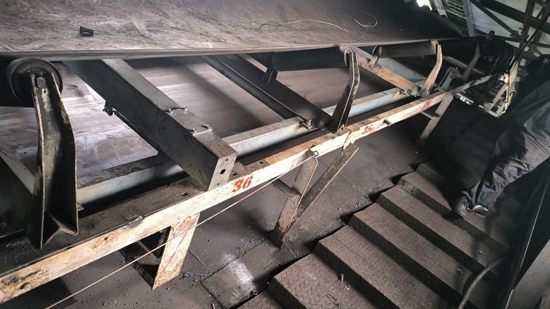 Coal washery explosion-proof belt weigher