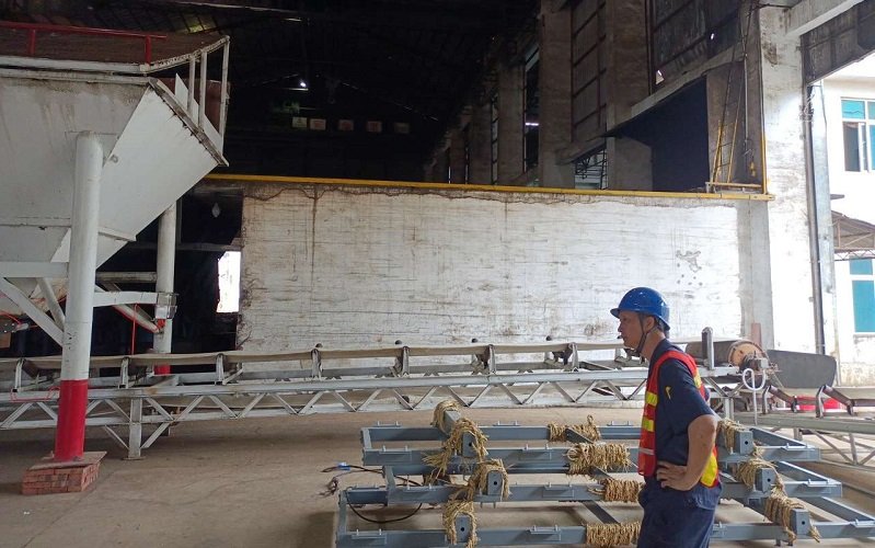 electronic belt scale