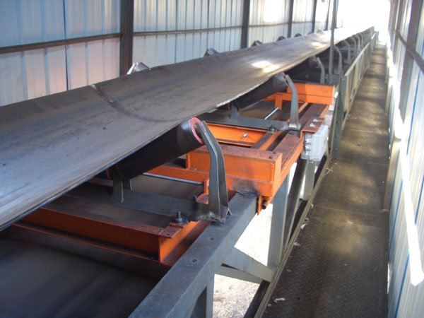 roller type electronic belt scale